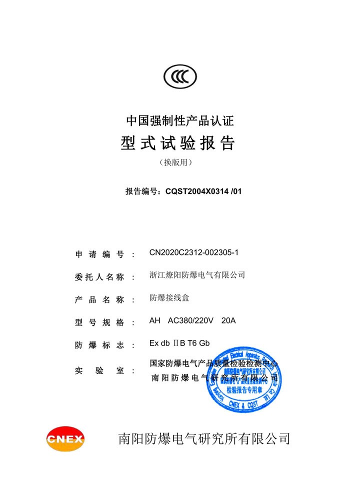 防爆接线盒 AH